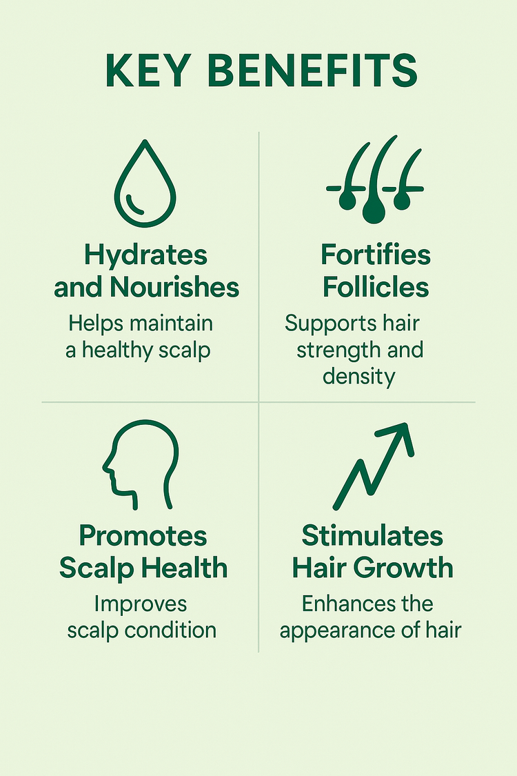 Hair Oil for Scalp Health and Hair Growth